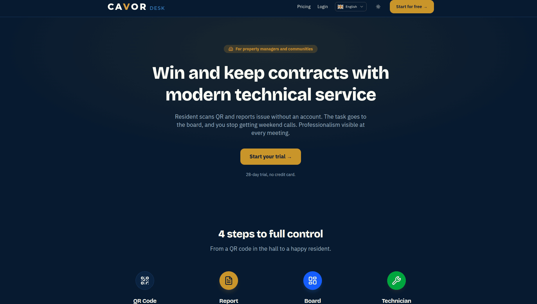 CAVOR Desk